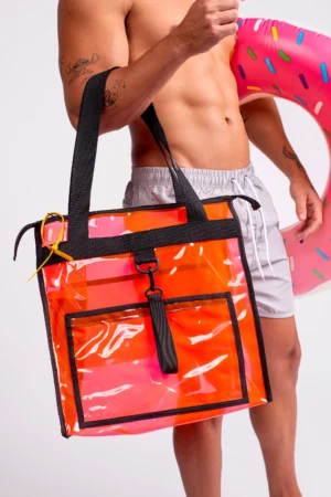 Bolsa de Praia Hotter - Laranja Neon